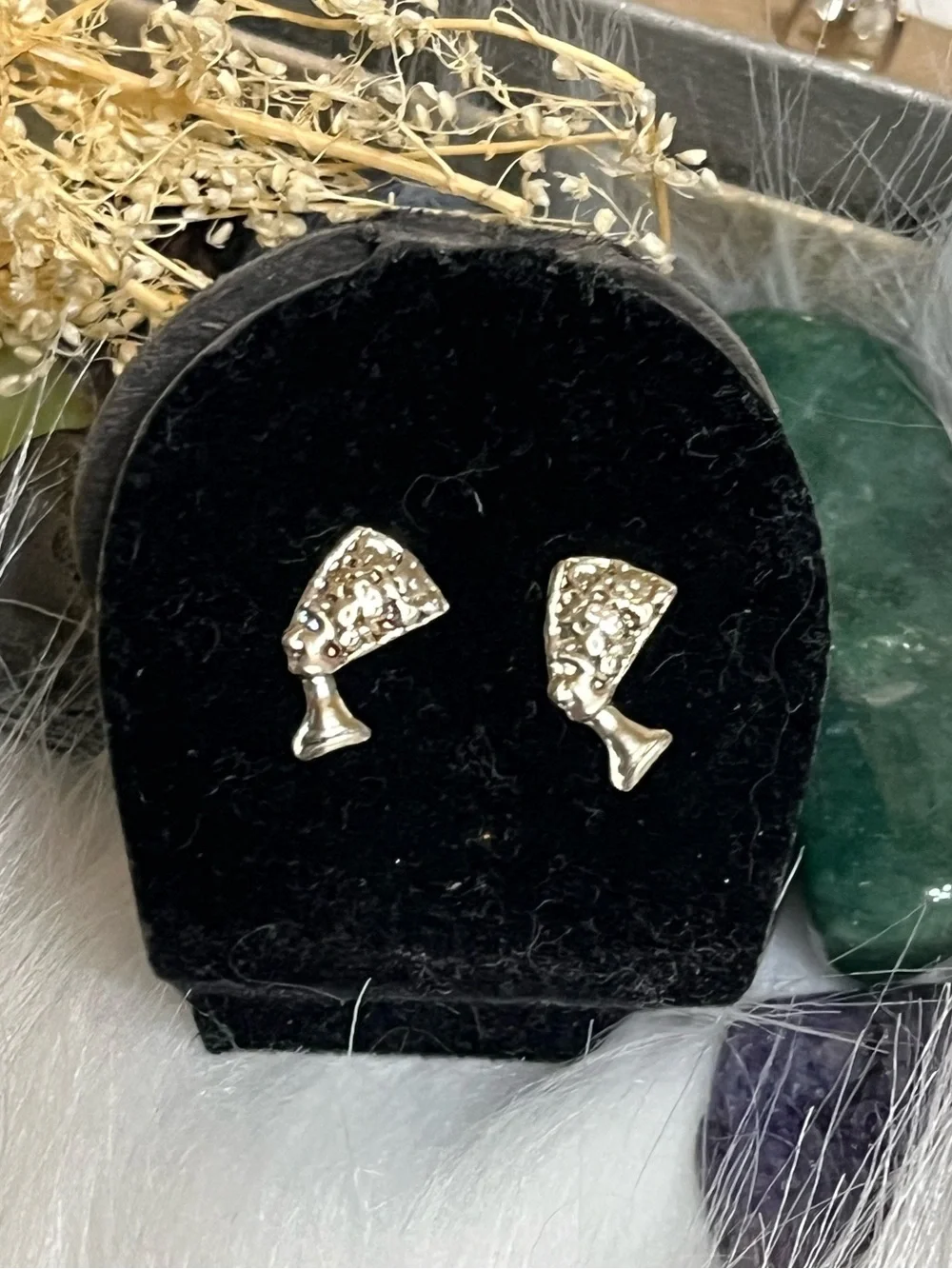 Egyptian Queen Nefertiti Earrings